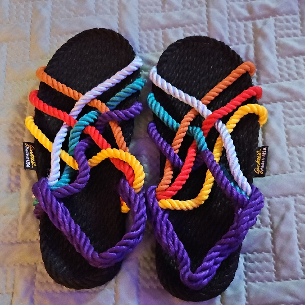 Colorful Rope Sandals